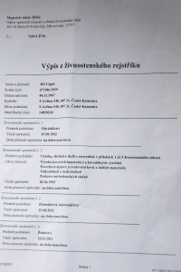 Živnostenský list